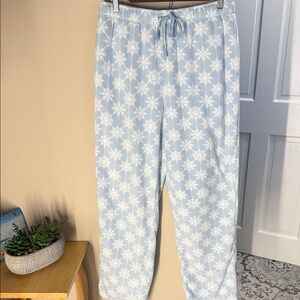 Charter Club fleece snowflake pajama pants